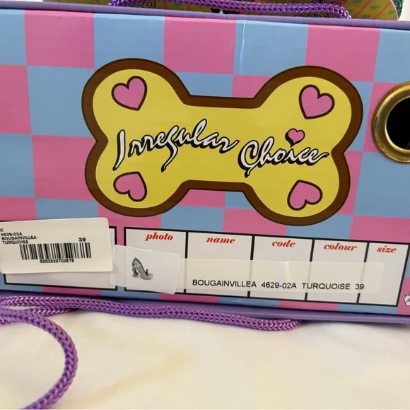 Irregular Choice BOUGAINVILLE Glittery Dog Embroidered Shoes - Picture 6 of 12